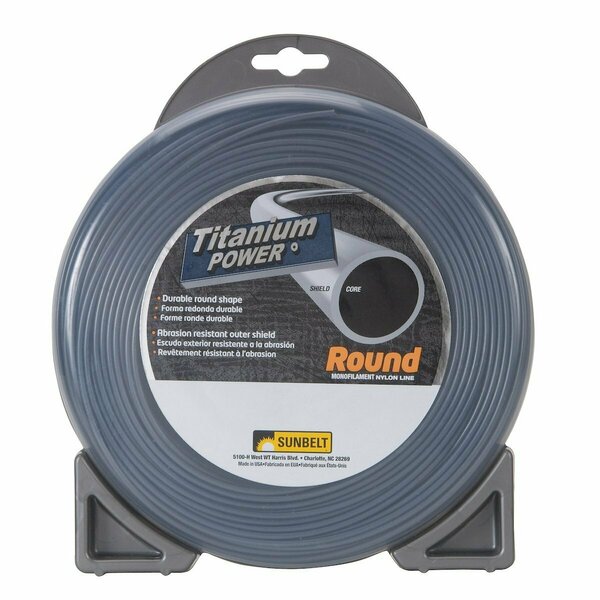 A & I Products Titanium Trimmer Line, .080" round 6" x6" x2" A-B155080